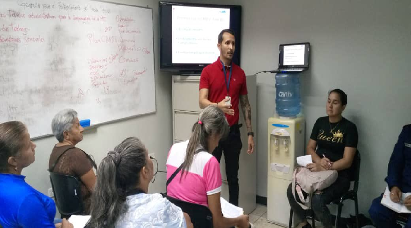 Cantv imparte taller de formación para voceros en comunidades de Portuguesa