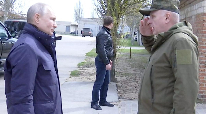 Presidente Putin visita por primera vez Jersón y Lugansk