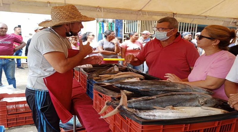 En Zaraza distribuyen más de mil 500 kilos de pescado