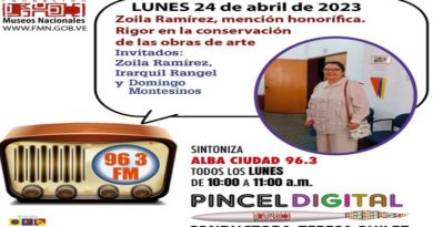 Zoila Ramírez profundizará en el campo de la restauración de arte en Pincel Digital