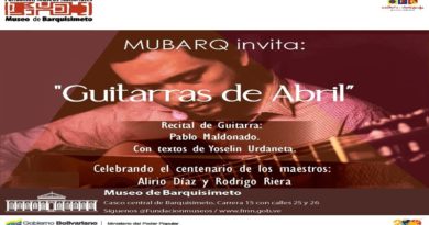 Recital de guitarra continúa en el museo de Barquisimeto
