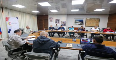 Realizan reunión de la Vicepresidencia Sectorial de Obras Públicas y Servicios