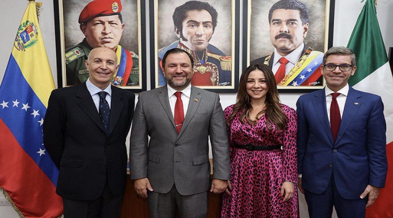 Venezuela e Italia revisan agenda de trabajo común para potenciar las relaciones