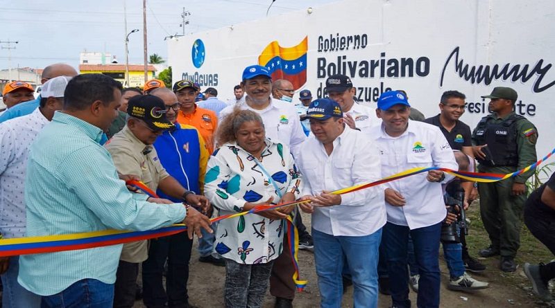 Inauguran estaciones de bombeo de aguas servidas en Falcón