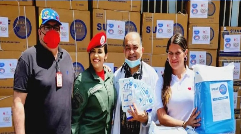 Entregan 66 mil insumos médicos a hospitales en Caracas