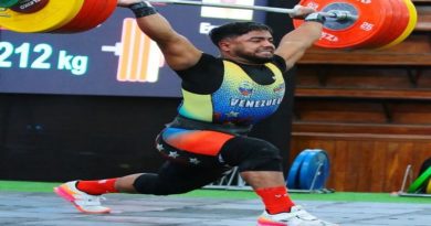 Pesistas venezolanos triunfan al obtener medallas de oro