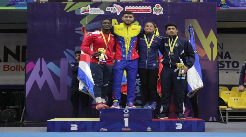 Venezuela obtiene medalla de oro en Lucha Grecorromana Masculina