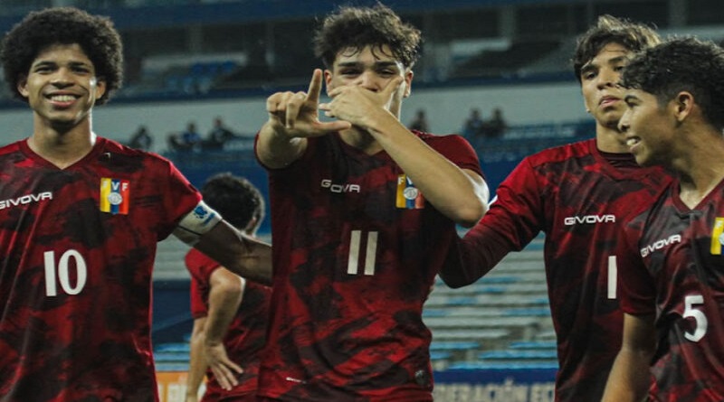 Vinotinto Sub-17 se medirá este martes a Brasil