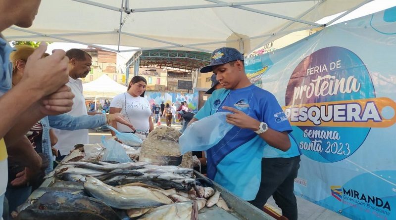 Feria del pescado se despliega en Petare y resto de parroquias del municipio Sucre