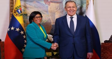 Vicepresidenta Ejecutiva Delcy Rodríguez se reúne con canciller Serguéi Lavrov