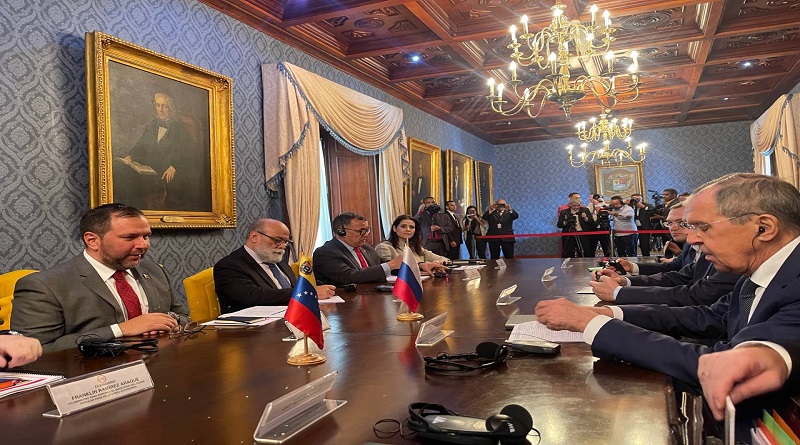 Cancilleres de Rusia y Venezuela profundizan alianza estratégica bilateral