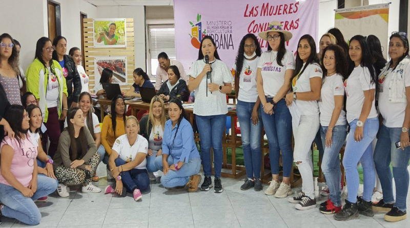 Quince Consejos Feministas Sectoriales registran en Agricultura Urbana