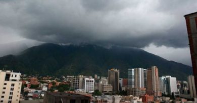 Inameh prevé para este miércoles abundante nubosidad con lluvias o chubascos