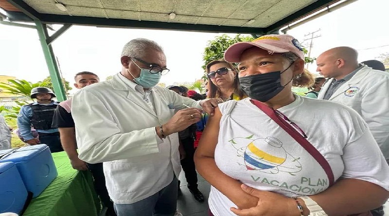 Realizan Mega Jornada de Vacunación en el estado Bolívar