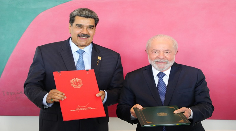 Venezuela y Brasil firman acuerdos de cooperación bilateral y diplomática