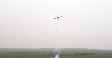 China presenta nuevo dron merodeador con alas plegables