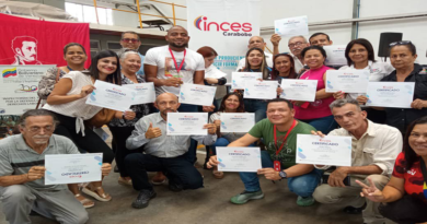 Acreditan saberes de trabajadores y trabajadoras en Carabobo