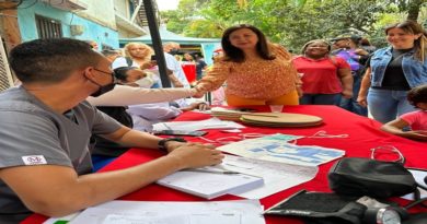 Jornada de atención integral favorece a comunidad de La Trilla en Caracas