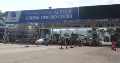 Peaje Cipriano Castro cuenta con cuatro modalidades de pago