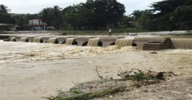 Fuertes precipitaciones ocasionan inundaciones y crecida de ríos en Dominicana