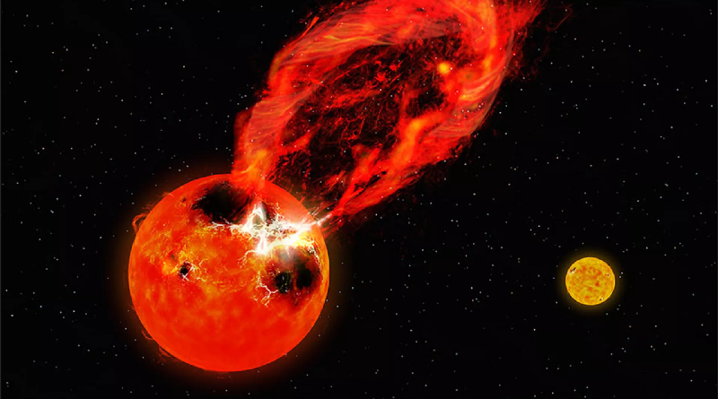 Detectan una de las erupciones más grandes jamás vistas