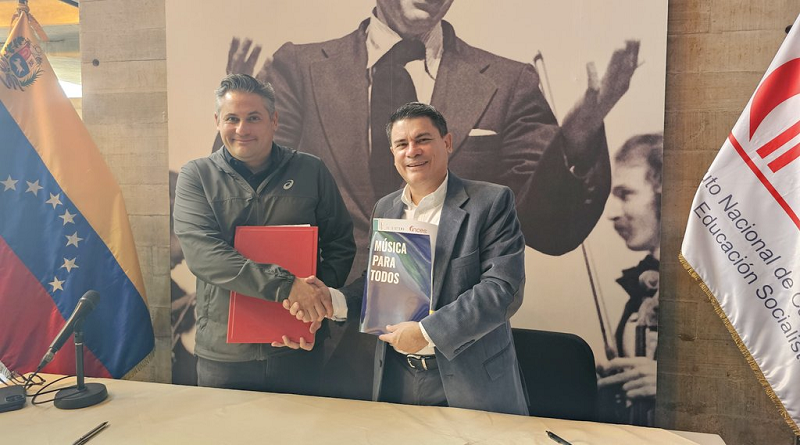 Inces y Fundamusical renuevan convenio para fortalecer el sistema musical