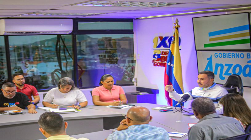 Afinan agenda concreta de acción en Anzoátegui