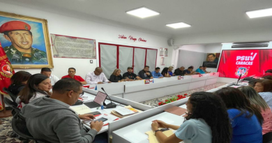 PSUV evalúa funcionamiento del 1x10 del Buen Gobierno en Caracas