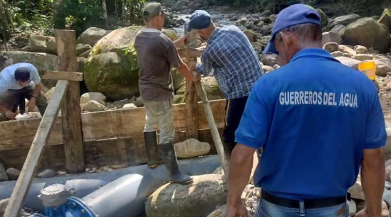 Avanza construcción de tubería para garantizar vital líquido en municipio Ureña del Táchira