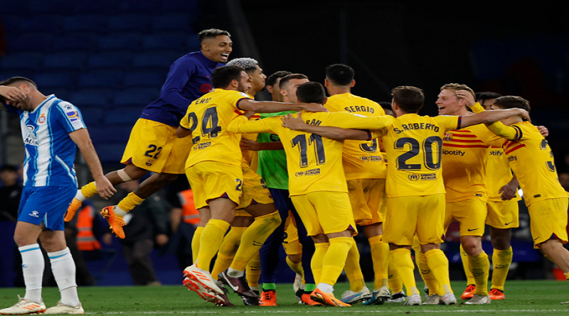 Barcelona se proclama campeón de LaLiga de España