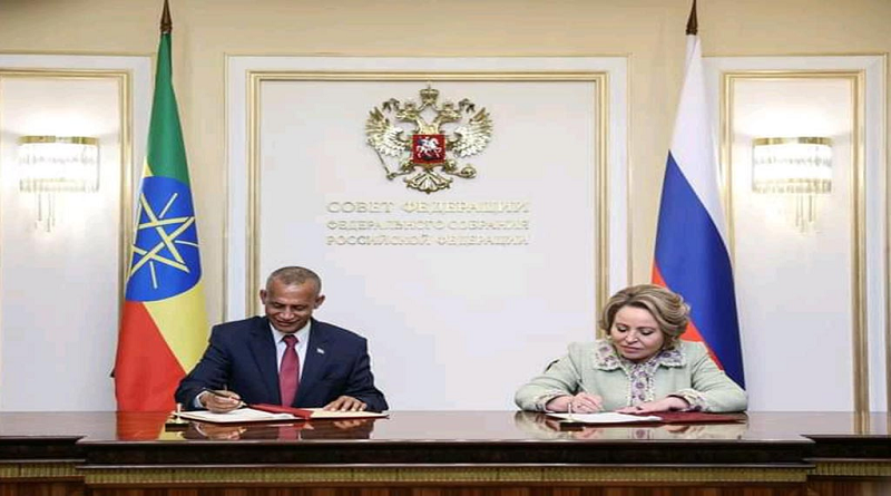 Etiopía y Rusia establecen base legal de cooperación parlamentaria