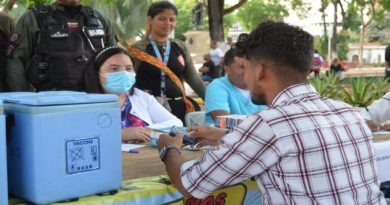 Más de 200 personas atendidas con jornada de vacunación en Altagracia de Orituco