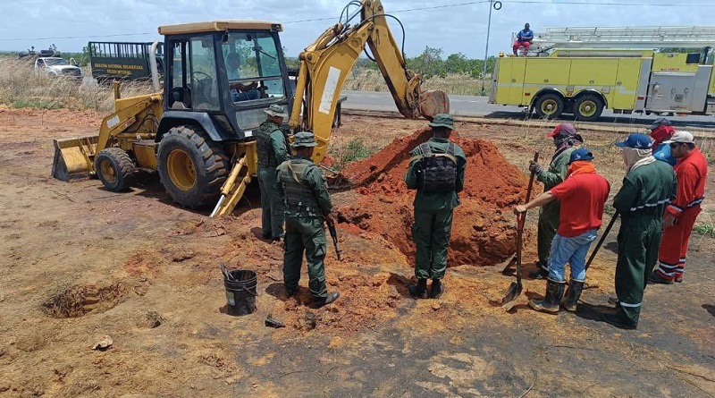 FANB realiza cierre de tomas clandestina en poliductos de Anzoátegui