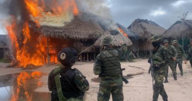 FANB destruye material logístico en el Parque Nacional Yacapana en Amazonas
