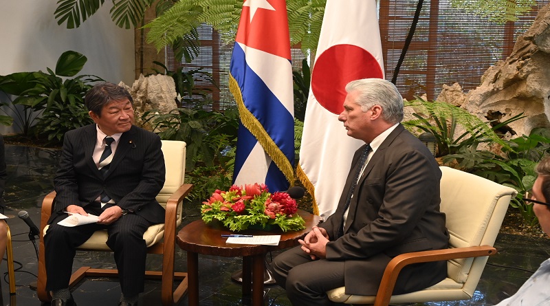 Cuba y Japón fortalecen lazos bilaterales y de cooperación