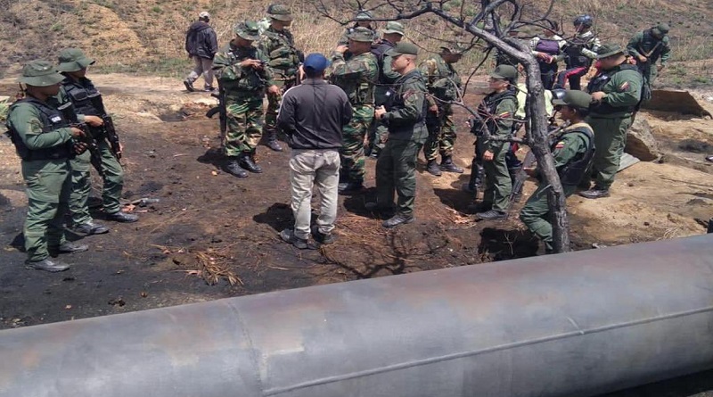 FANB recupera poliductos para el abastecimiento de combustible y gas