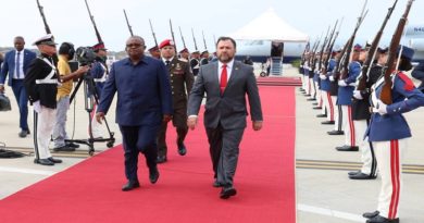 Arriba a Venezuela el presidente de la República de Guinea-Bissau