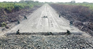 FANB inutiliza pista clandestina al Sur del lago de Maracaibo