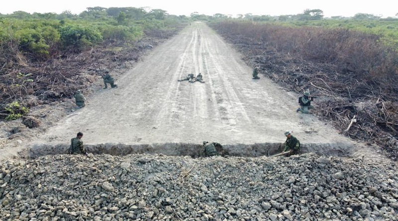 FANB inutiliza pista clandestina al Sur del lago de Maracaibo