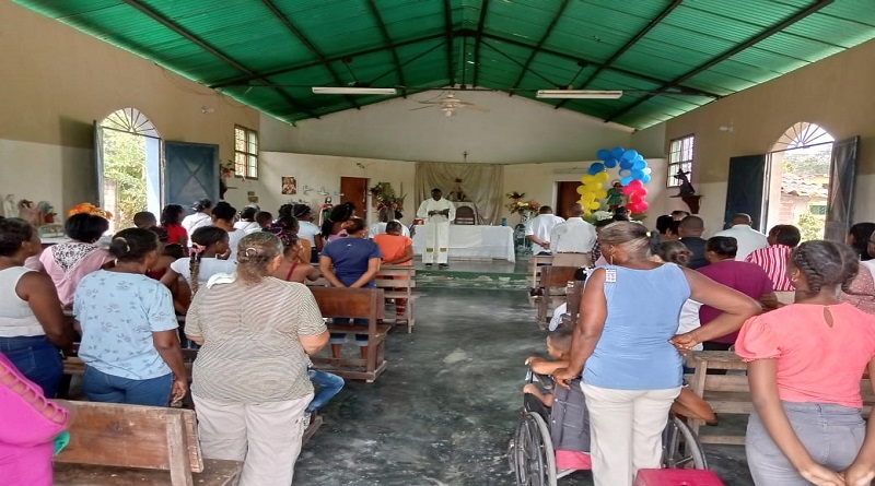 Celebran fiesta a San Isidro Labrador en Miranda