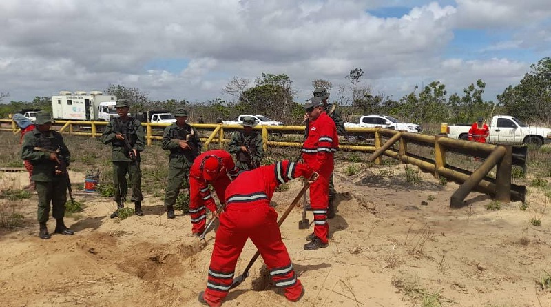 Clausuran tomas ilegales en poliductos del estado Anzoátegui