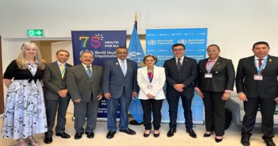Presentan propuestas de cooperación en materia de salud ante la OMS
