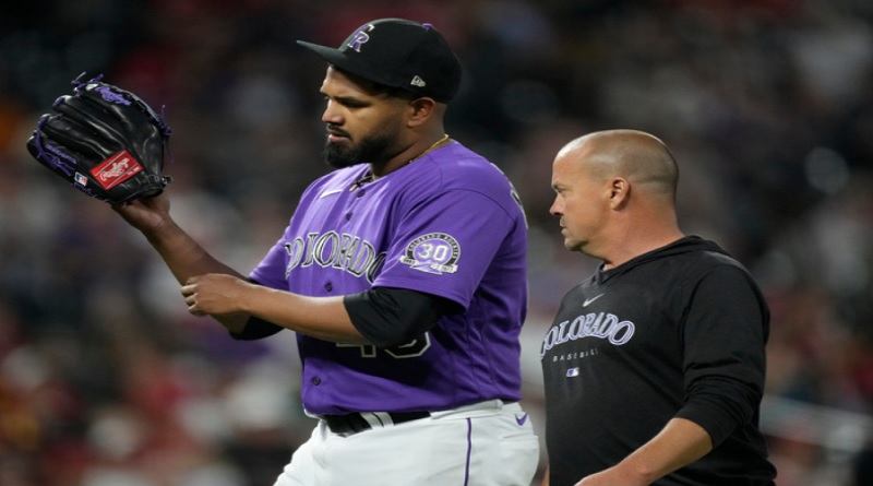 Germán Márquez se lesiona y genera baja a los Rockies de Colorado