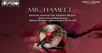 Estrenarán "Mr. Hamlet" de Aquiles Nazoa en Teatro Alberto de Paz y Mateos