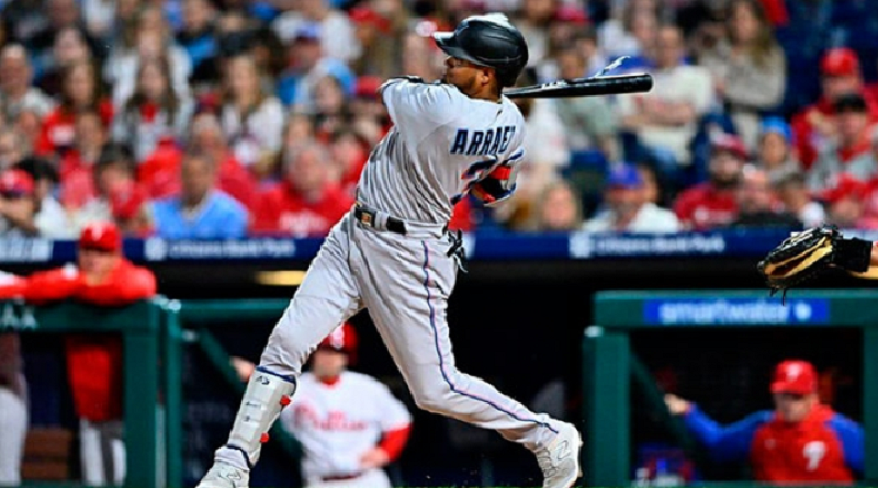 Luis Arráez suspende jugar con los Marlins de Miami por lesión