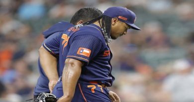 Luis García se perderá el resto de la temporada con los Astros
