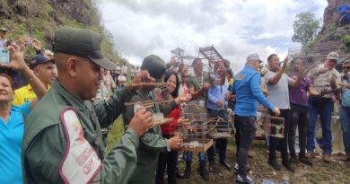 Liberadas 106 aves de fauna silvestre en Monumento al Indio de Cojedes