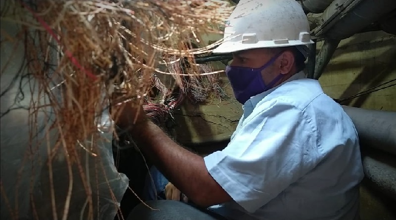 Ejecutan labores de mantenimiento correctivo en redes de transmisión del estado Miranda