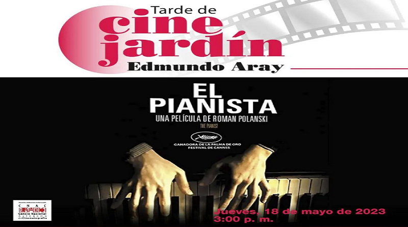 "El Pianista" de Roman Polanski será presentada en Pdvsa La Estancia