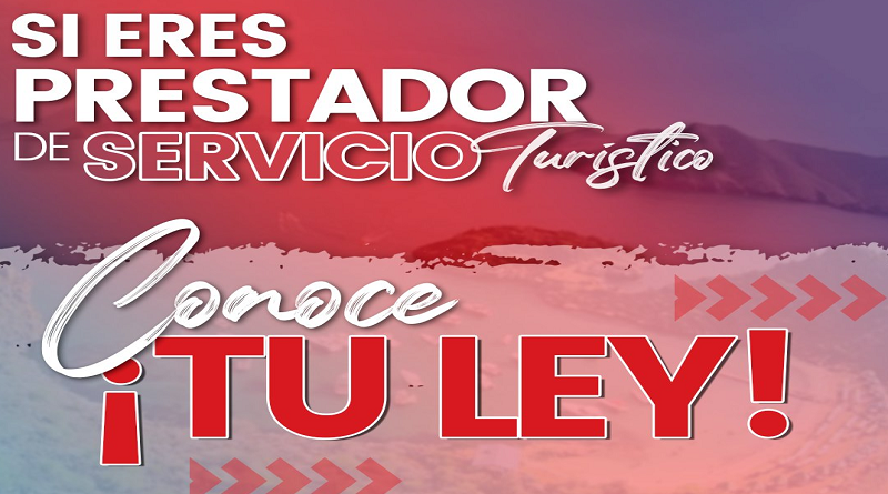 Mintur impulsa campaña "Conoce Tu Ley" para prestadores de servicios turísticos